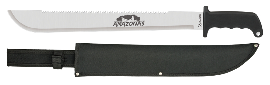 Machette Albainox Amazonas Satin avec lame 46 cm finition satin