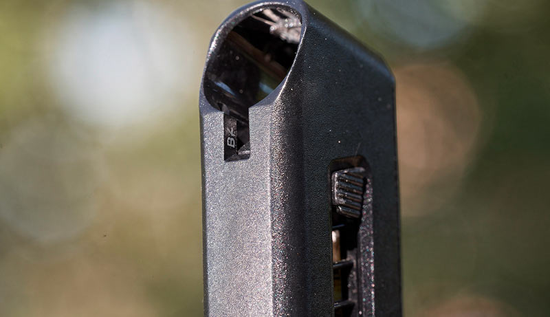 Chargeur 9 coups T4E pour Impax P68 - vue de profil
