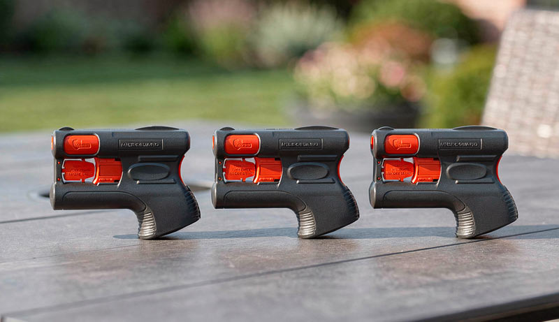 MicroGuard double tir avec jet balistique précis jusqu'à 5 mètres