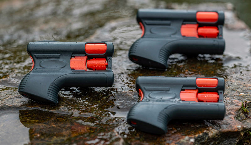 Pistolet lacrymogène MicroGuard P2P OC 10% Umarex format compact