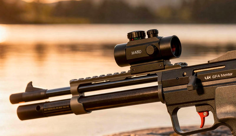 Rails et accessoires du Pistolet Umarex SPA Master PCP