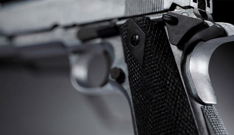 Pistolet Ekol ES 1911 Blanc structure métallique