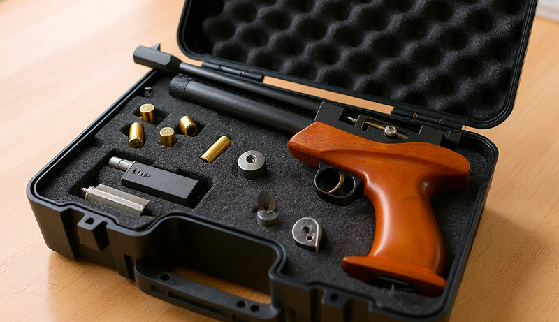 Rangement Pistolet à plomb