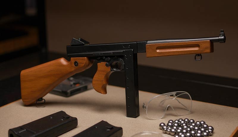 Pistolet à bille puissant