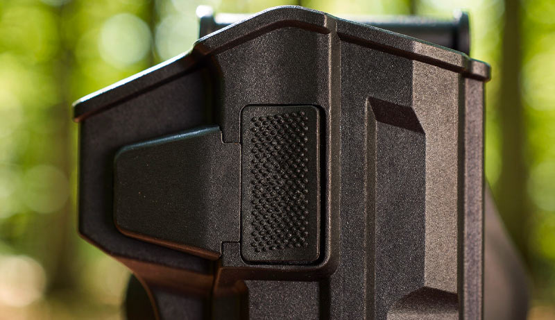 Holster noir P2P Secure pour pistolet Umarex T4E Impax