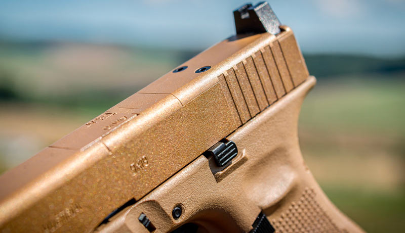 Caractéristiques externes du Glock 19X MOS CO2 finition Coyote