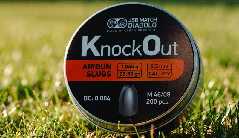 Détail plomb JSB Knock Out Slug 5,5 mm