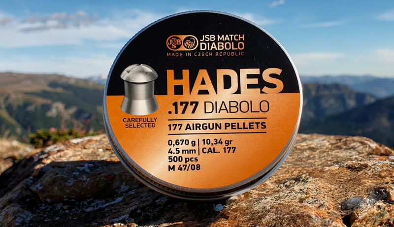 Plombs JSB Hades vue détaillée