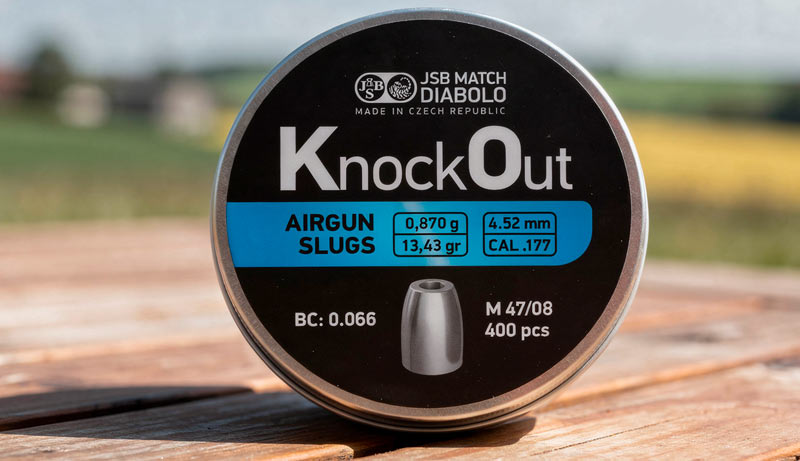 Plombs JSB Knock Out Slugs 4.52 mm vue produit