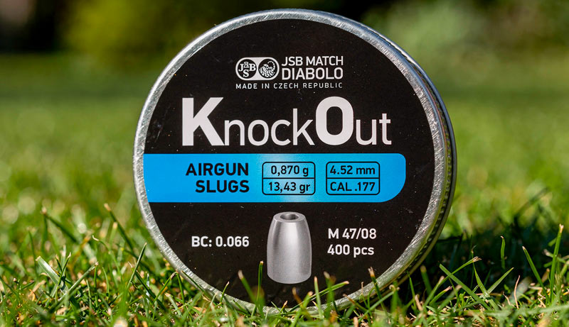 Détail pointe creuse plomb JSB Knock Out