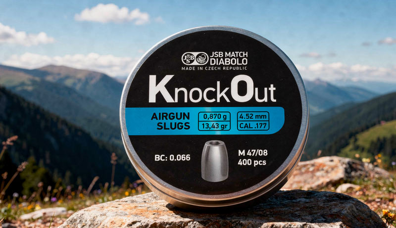 Boîte de 400 plombs JSB Knock Out Slugs