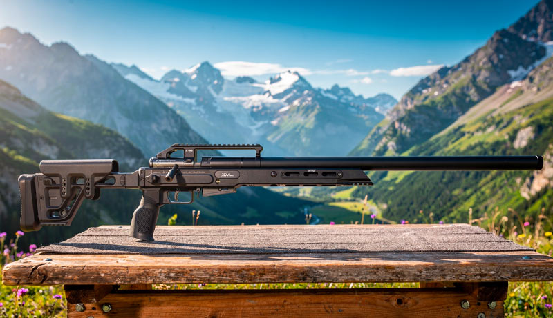 Détails de la carabine PCP Stoeger XM1 Pro calibre 4.5 mm