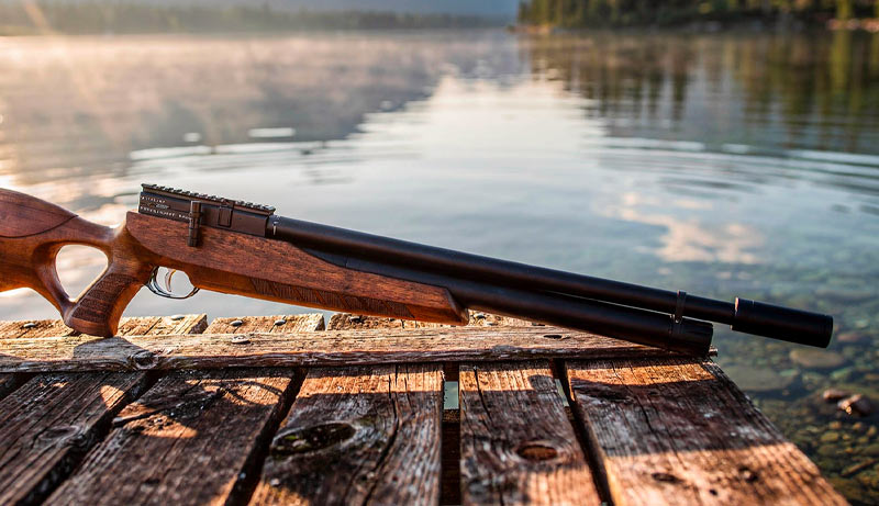 Carabine PCP JTS Airacuda Max Wood 5,5 mm vue générale