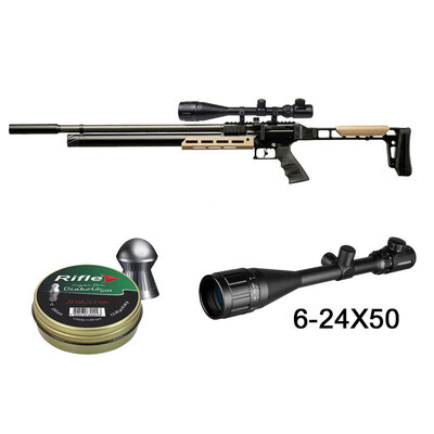 carabine-snowpeak-mercury---ap1000-pcp-cal.-5.5mm-19.9-joules-_-lunette-de-tir-6-24x50-4