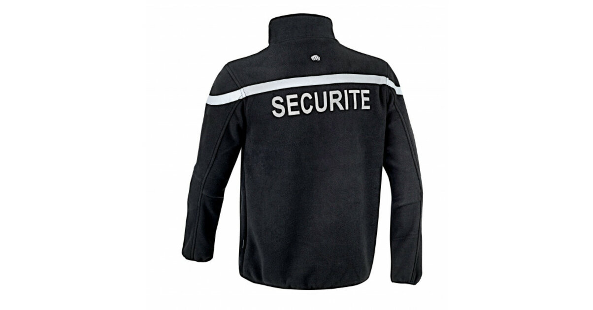 Blouson Polaire T.O.E. Design SÉCU-ONE - 100% Polyester Sécurité | Brodé SÛRETÉ Face Et Dos