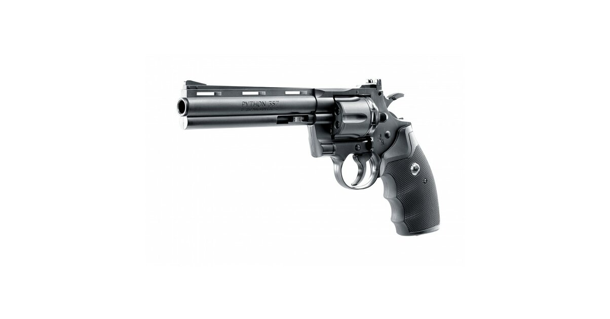 Revolver à plombs Colt Python 6" Co2 billes et plombs 4.5mm - Révolver ...