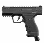 Pistolet Beeman Protect BP50 noir vu du côté gauche, marquage BP50 .50 CAL sur la culasse