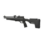 Carabine Crosman Icon vue de trois quarts avant gauche, réservoir sous le canon