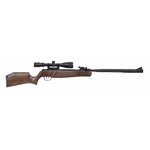 Carabine Crosman Mag Fire Trailhawk NP à crosse bois et lunette 3-9x40, vue du côté droit