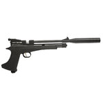 Artemis CP2 noir en pistolet, modérateur de son vissé au bout du canon court