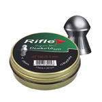 Boîte de 250 plombs Rifle Diabolo STR calibre 5,5 mm avec un plomb à tête ronde en gros plan