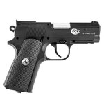 Colt Defender vu du côté droit, logo Colt et mention cal. 4,5 mm sur la culasse