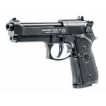 Pistolet à plomb Umarex Beretta 92 FS noir vu de trois quarts avant gauche