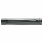 Modérateur de son Umarex SD5 vu de profil, corps rainuré