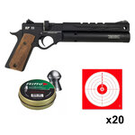 Pistolet-RP-11-Noir-Reximex-PCP-cal.-5.5mm-14.5-joules-+-cibles-1