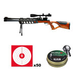 Pack-Carabine-JTS-Sentry-Xisico-HC-PCP-cal.-5.5mm-19.9-joules-+-lunette-de-tir-6-24x50-et-bipied-