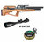 Pack Snowpeak P35X : carabine à crosse en bois, lunette Aegon 6-24x50 et boîte de plombs Rifle Diabolo STR