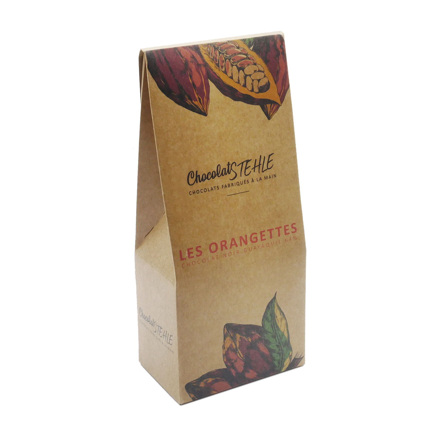Orangette chocolat noir 64% 180 g