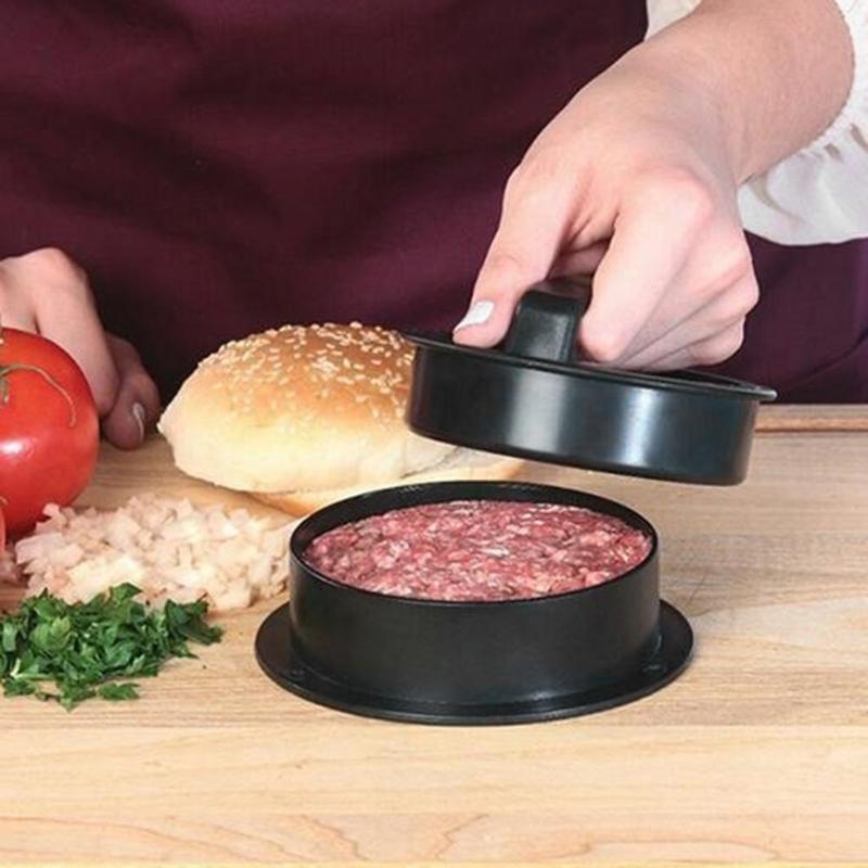 Outils-viande-antiadh-sifs-Chef-C-telettes-forme-de-Hamburger-moule-de-Hamburger-presse-pour-les