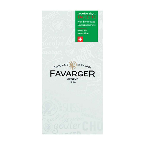 Favarger - Noir Noisettes 100g