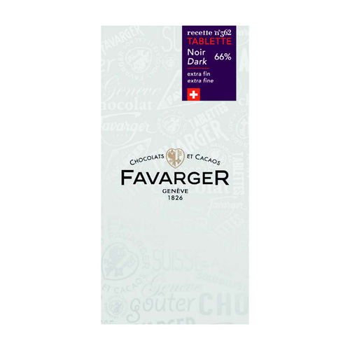 Favarger - Tablette Noir 100g