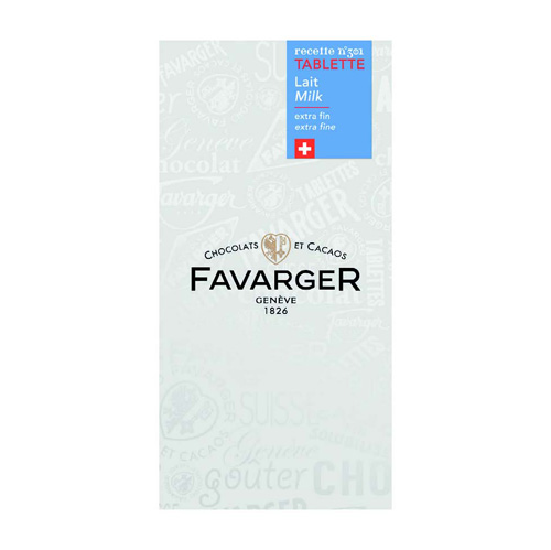 Favarger - Tablette Lait 100g