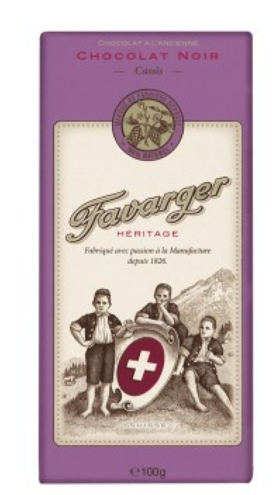 Favarger tablette noir cassis