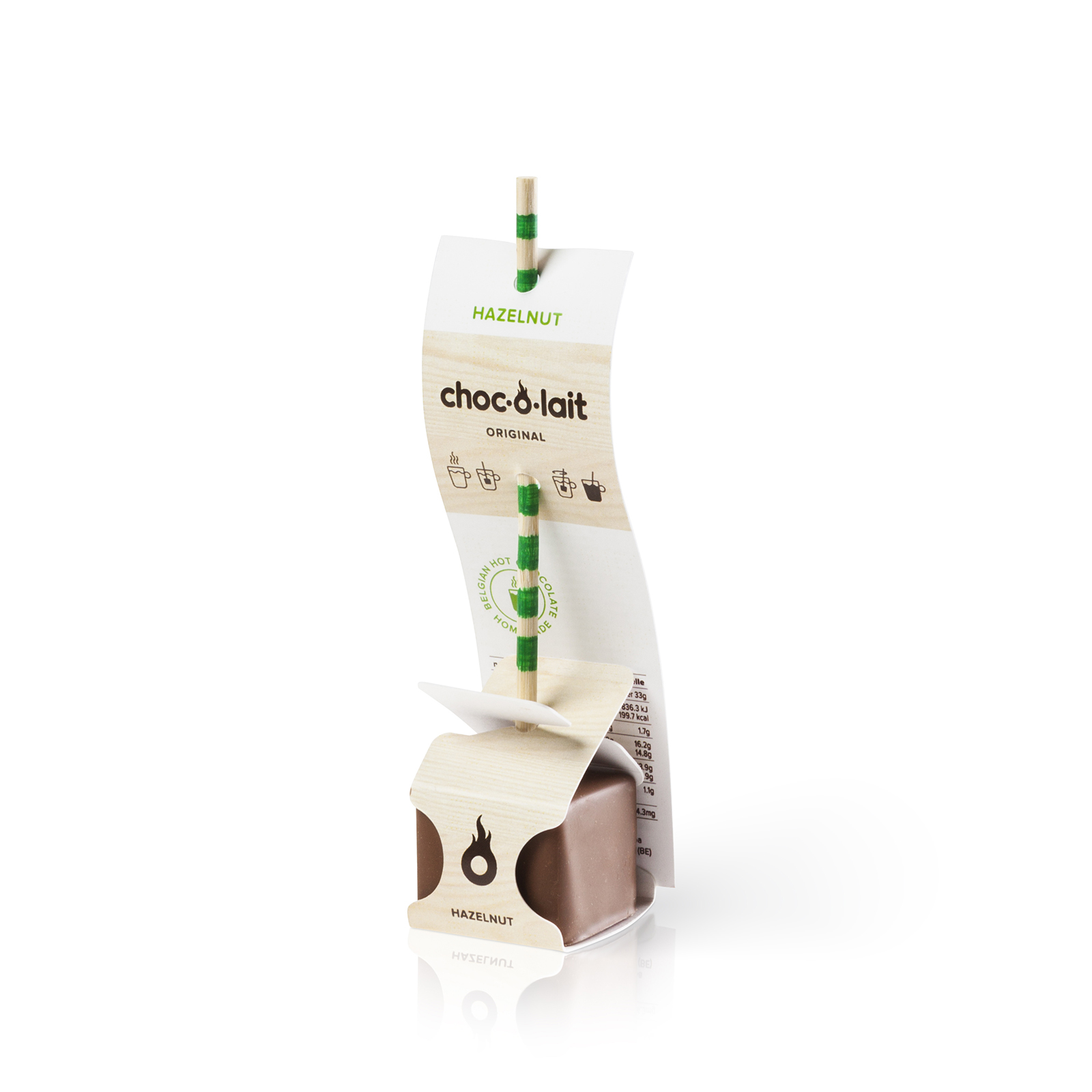 Choc-o-lait - Bâtonnet de Chocolat à la Noisette