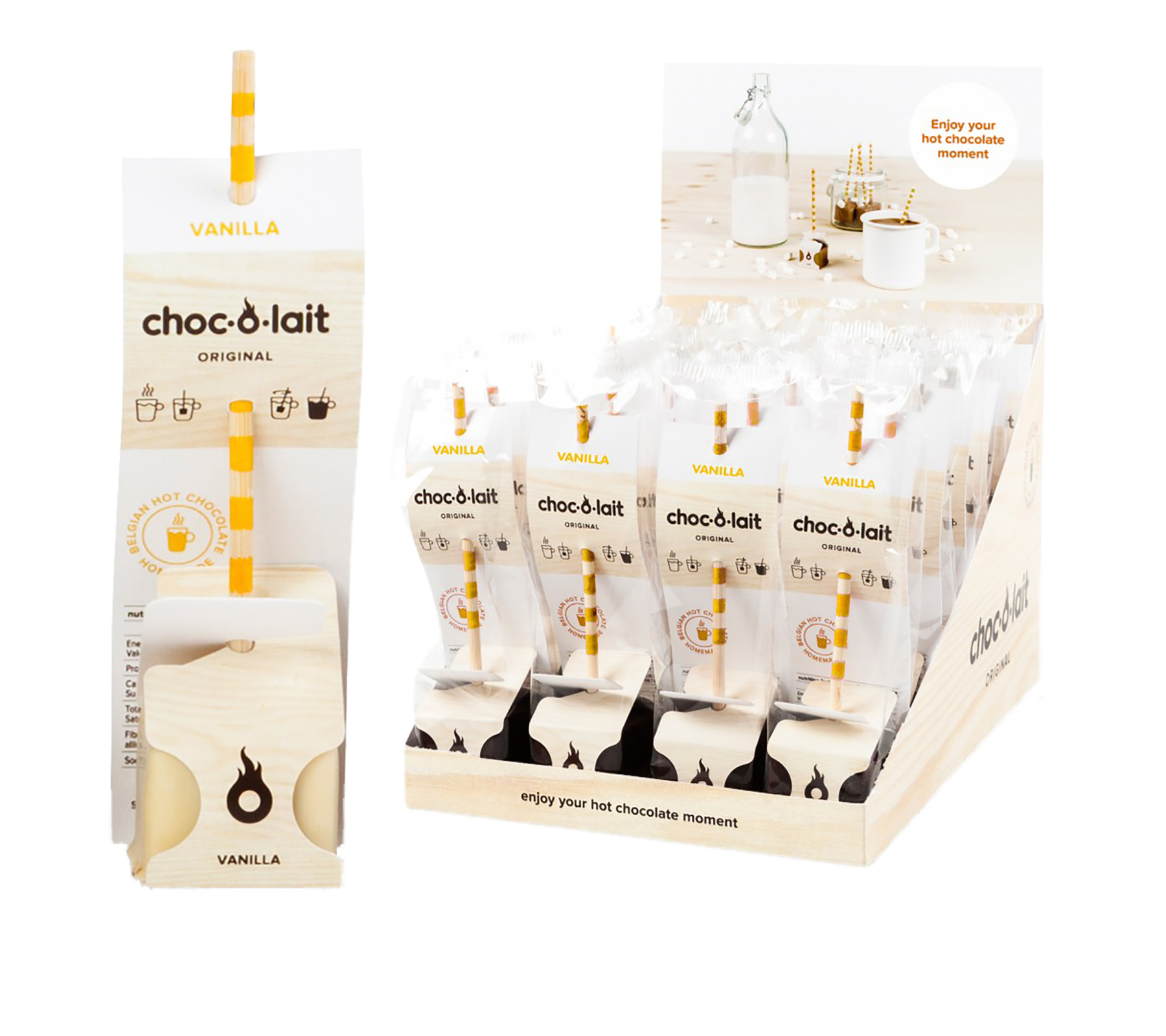 Boîte, Blanc Vanille