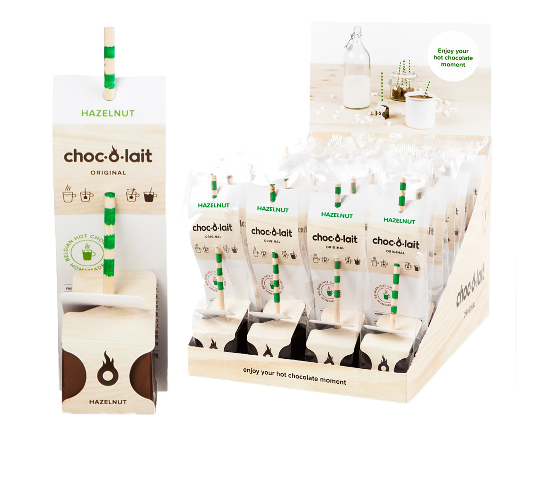 Boîte, Lait Noisette