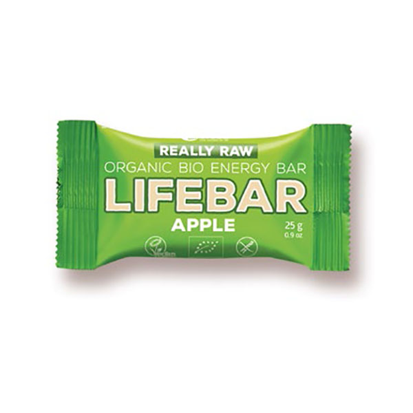 Mini Barre Lifebar -Pomme bio & cru- 25g
