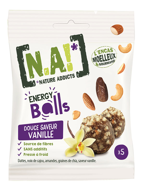 N.A ! Energy Balls -Douce Vanille- 40g