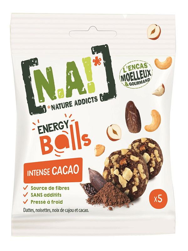 N.A ! Energy Balls -Intense Cacao- 40g