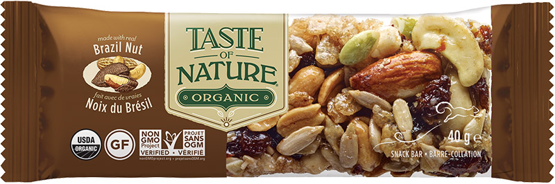 Barre Taste of Nature -Brazilian Nut Fiesta- 40g