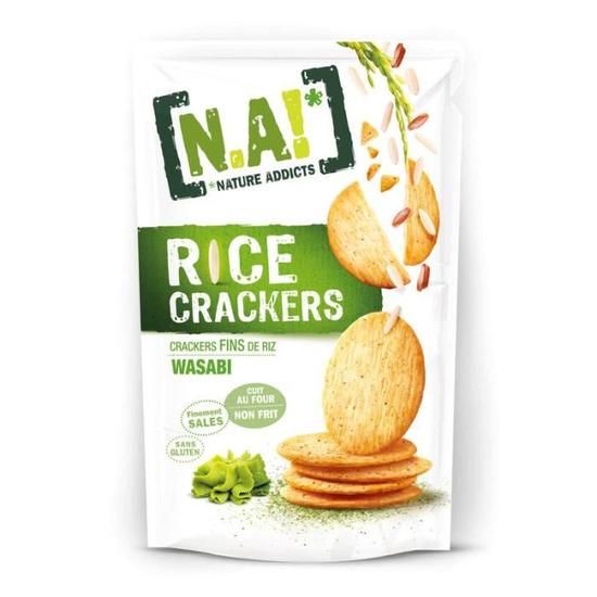 [N.A!] Rice Crackers - Wasabi - 70g