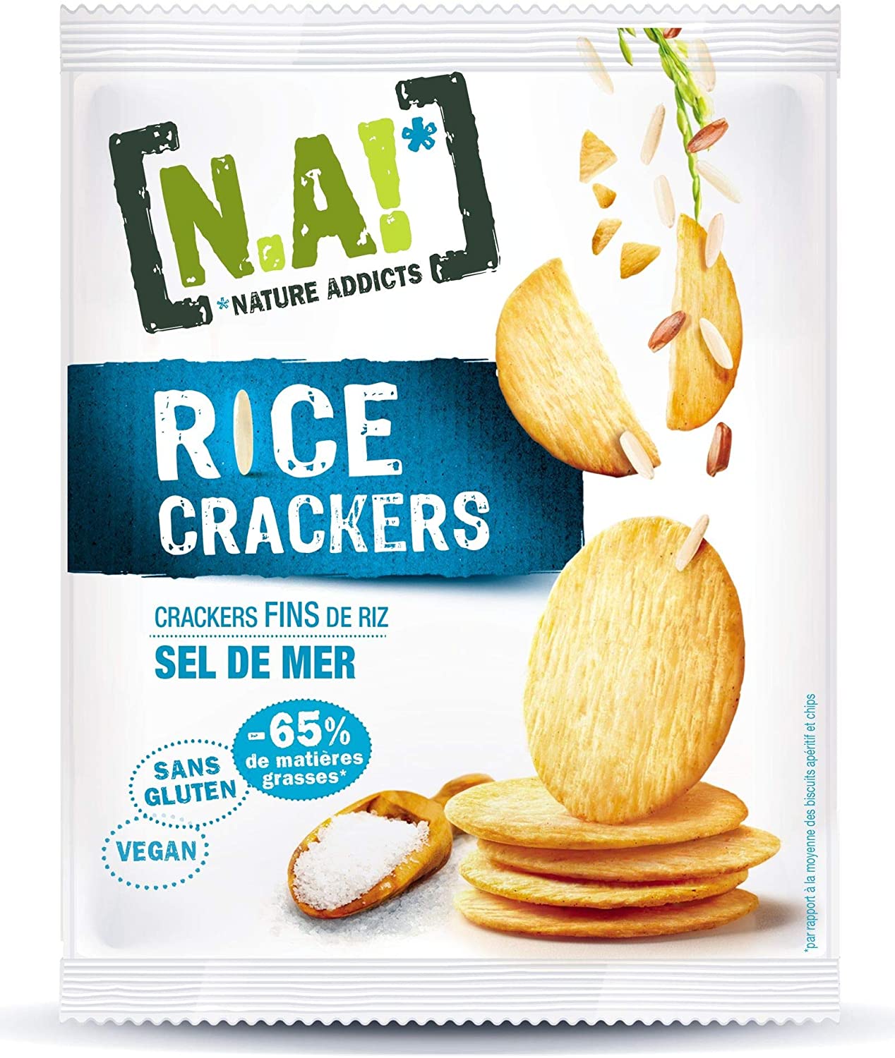 [N.A!] Rice Crackers - Sel de Mer - 12 x 35g