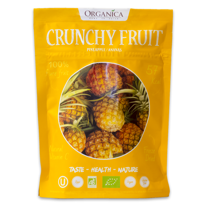 Crunchy Fruit Ananas -Organica Food- 12g