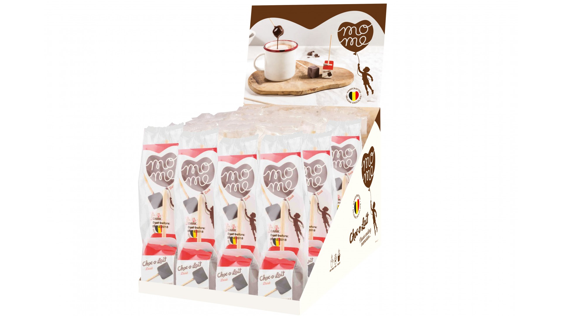 Choc-o-lait Noir -Boite de 24 x 33g OFFRE SPECIALE DLC 23/01/21