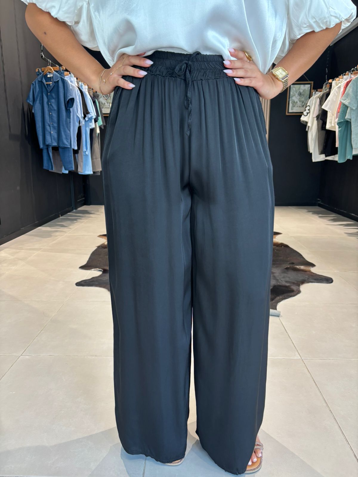 pantalon maira noir