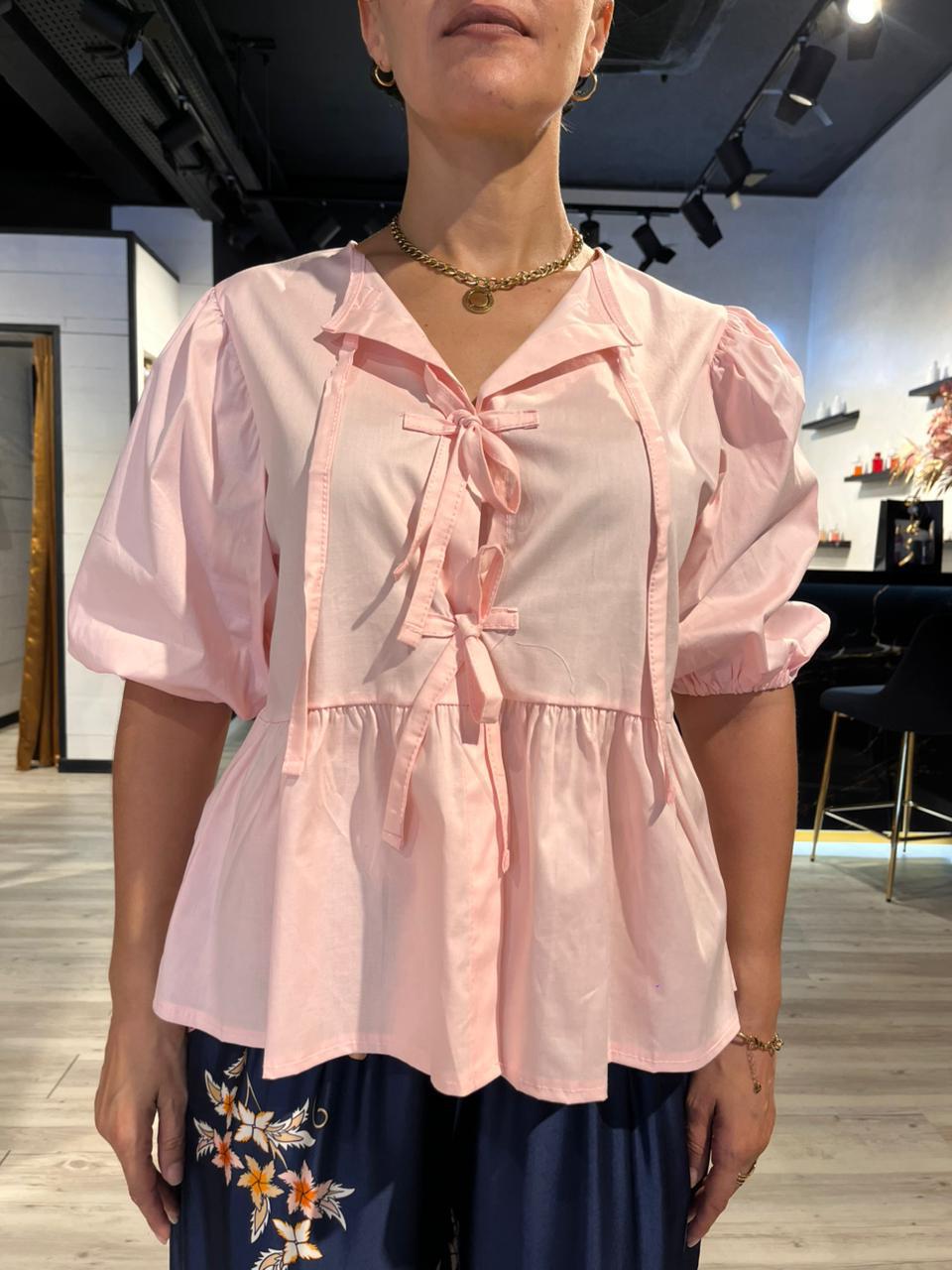 chemise rouget rose